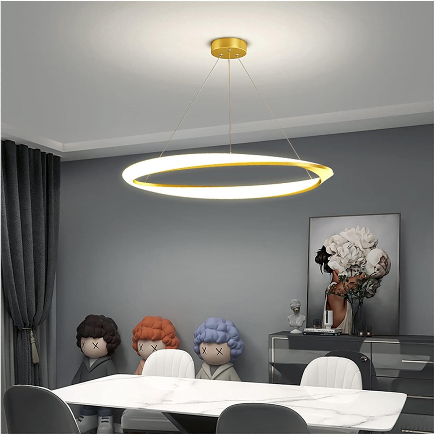 シャンデリア ミニマリスト レストラン ランプ ライト ラグジュアリー